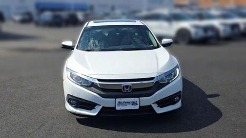 Taffeta White 2017 Honda Civic EX-T
