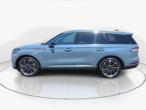 Whisper Blue Metallic Clearcoat 2025 Lincoln Aviator Reserve AWD