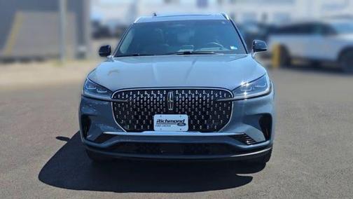 Whisper Blue Metallic Clearcoat 2025 Lincoln Aviator Reserve AWD