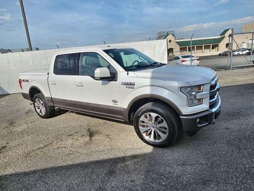 White Platinum Metallic Tri-Coat 2015 Ford F-150 King Ranch