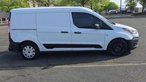 Frozen White 2022 Ford Transit Connect XL Cargo Van
