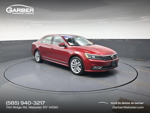 Fortana Red 2017 Volkswagen Passat 1.8T SEL Premium