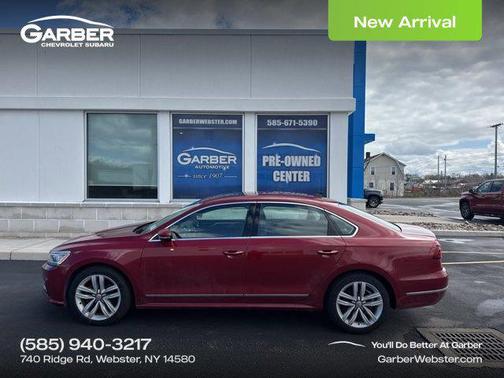 Fortana Red 2017 Volkswagen Passat 1.8T SEL Premium