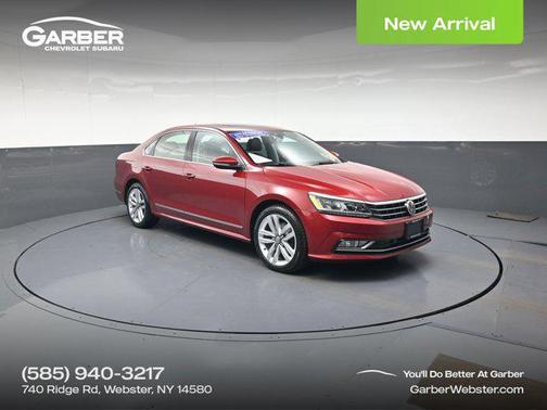 Fortana Red 2017 Volkswagen Passat 1.8T SEL Premium