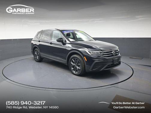 Deep Black 2023 Volkswagen Tiguan 2.0T SE 4MOTION