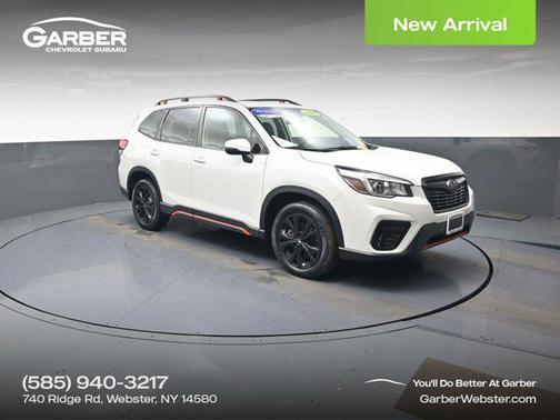 Crystal White Pearl 2020 Subaru Forester Sport