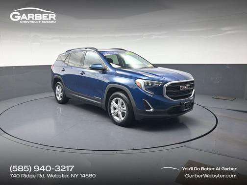 Blue Emerald Metallic 2020 GMC Terrain SLE