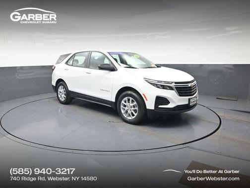 Summit White 2024 Chevrolet Equinox LS