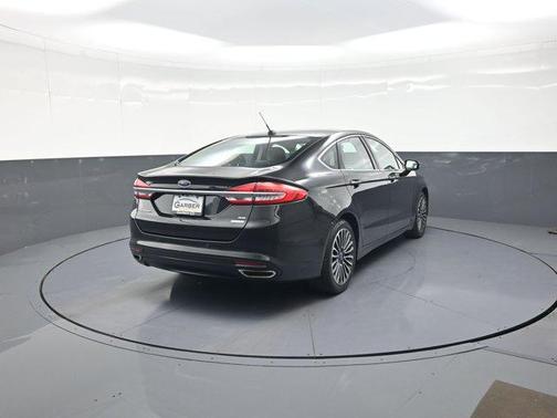Shadow Black 2017 Ford Fusion SE