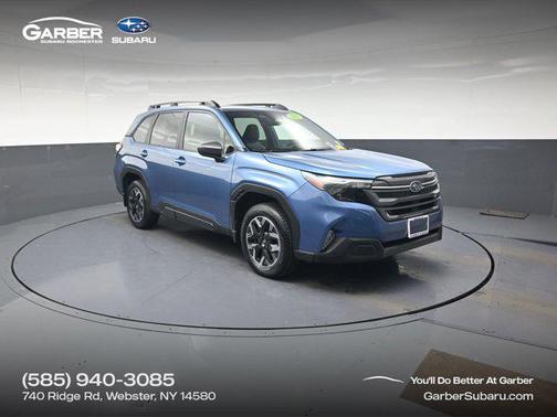 Daybreak Blue Pearl 2026 Subaru Forester Hybrid Premium