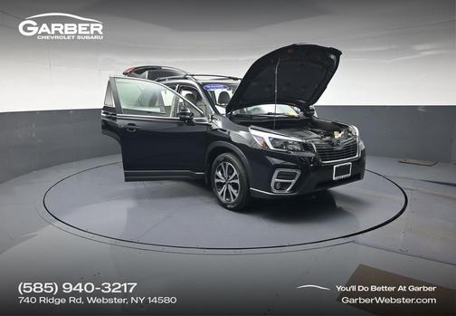 Crystal Black Silica 2021 Subaru Forester Limited
