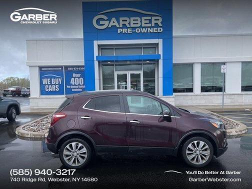 Black Cherry Metallic 2017 Buick Encore Preferred