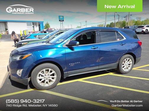 Pacific Blue Metallic 2019 Chevrolet Equinox 1LT