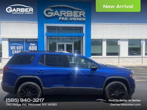 Ultra Blue Metallic 2023 GMC Acadia AWD SLE