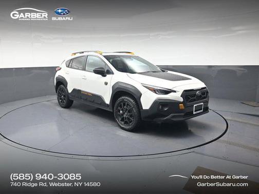 Crystal White Pearl 2026 Subaru Crosstrek Wilderness