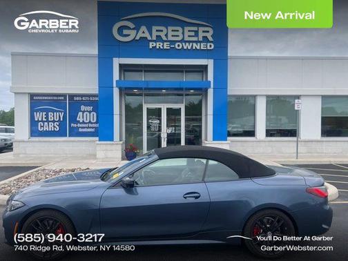 Arctic Race Blue Metallic 2023 BMW M440 i xDrive