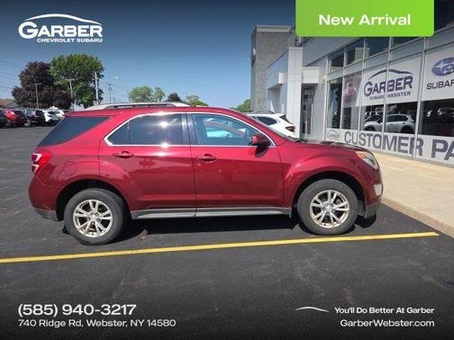 Siren Red Tintcoat 2017 Chevrolet Equinox 1LT