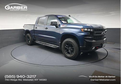 Northsky Blue Metallic 2020 Chevrolet Silverado 1500 LT Trail Boss