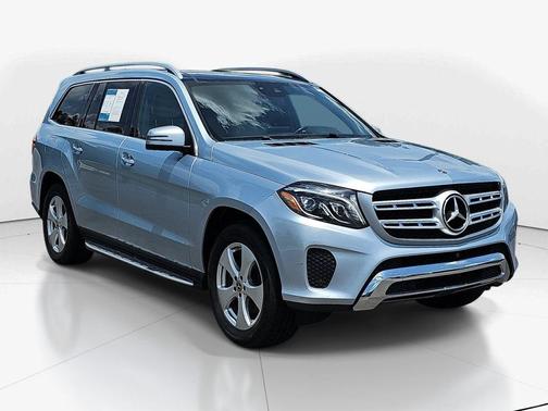 Diamond Silver Metallic 2017 Mercedes-Benz GLS 450 Base 4MATIC