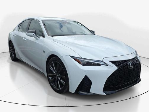 Ultra White 2023 Lexus IS 350 F Sport