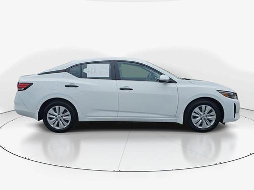 Cloud White 2025 Nissan Sentra S