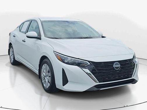Cloud White 2025 Nissan Sentra S