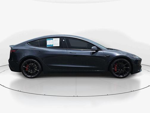 Stealth Gray 2024 Tesla Model 3 Performance