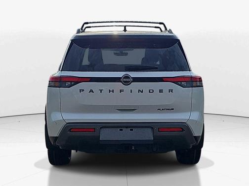 White / Black 2026 Nissan Pathfinder Platinum