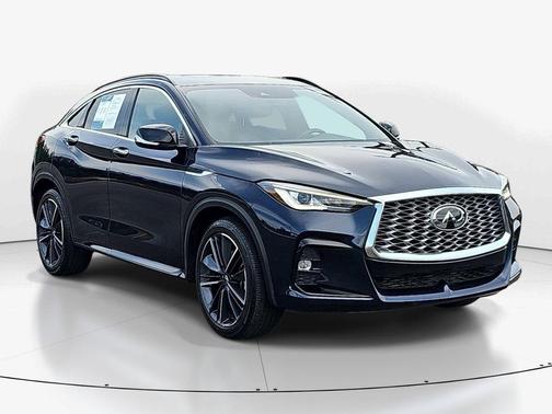 Hermosa Blue 2025 INFINITI QX55 LUXE