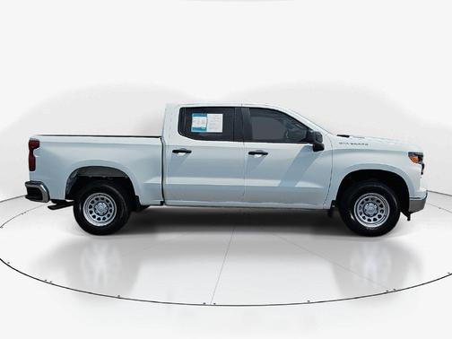 Summit White 2025 Chevrolet Silverado 1500 WT