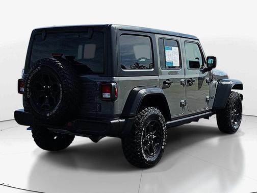 Sting Gray Clearcoat 2023 Jeep Wrangler 4xe Base