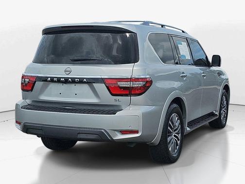 Brilliant Silver Metallic 2022 Nissan Armada SL