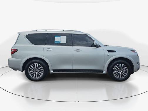 Brilliant Silver Metallic 2022 Nissan Armada SL