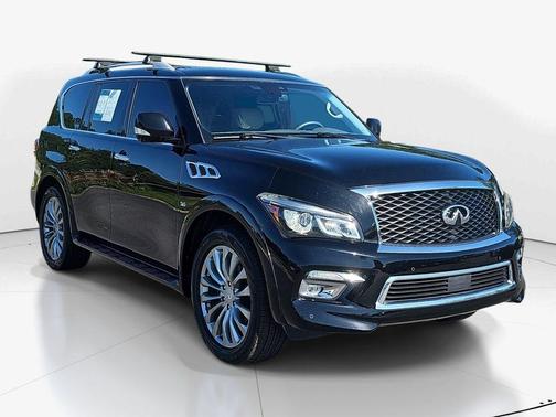 Black 2017 INFINITI QX80 Base