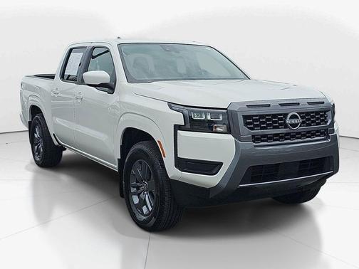 Glacier White 2026 Nissan Frontier SV