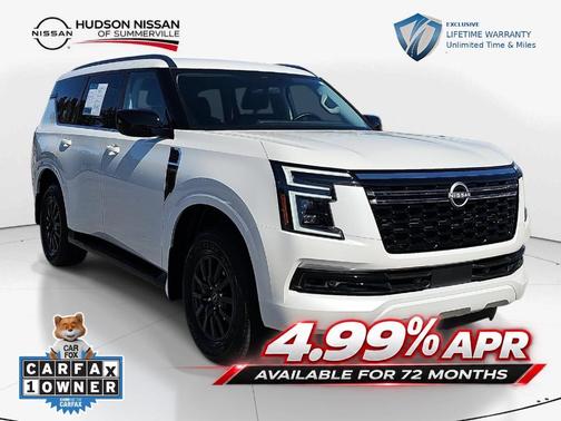 Aspen White Tricoat 2026 Nissan Armada SV