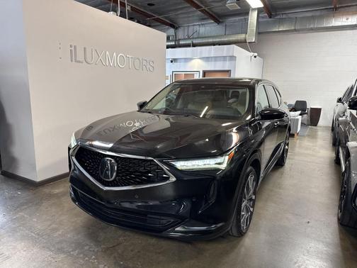 Black 2023 Acura MDX Technology