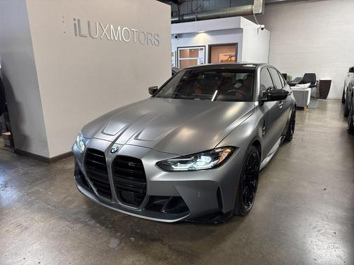 Gray 2024 BMW M3 Competition xDrive