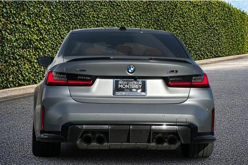 Gray 2024 BMW M3 Competition xDrive