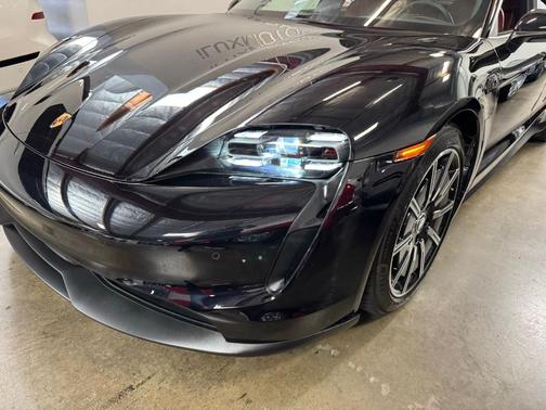 Black 2020 Porsche Taycan 4S