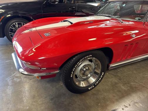 Red 1966 Chevrolet Corvette Sting Ray