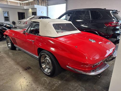 Red 1966 Chevrolet Corvette Sting Ray