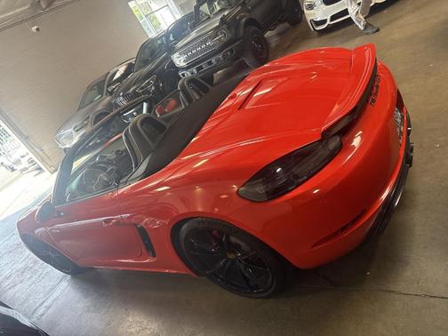 Orange 2019 Porsche 718 Boxster GTS