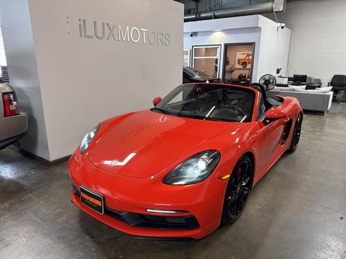 Orange 2019 Porsche 718 Boxster GTS
