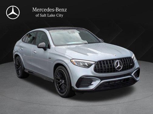 Cirrus Silver Metallic 2026 Mercedes-Benz AMG GLC 43 4MATIC Coupe