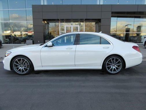 designo Diamond White Metallic 2019 Mercedes-Benz S-Class 4MATIC