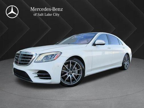 designo Diamond White Metallic 2019 Mercedes-Benz S-Class 4MATIC