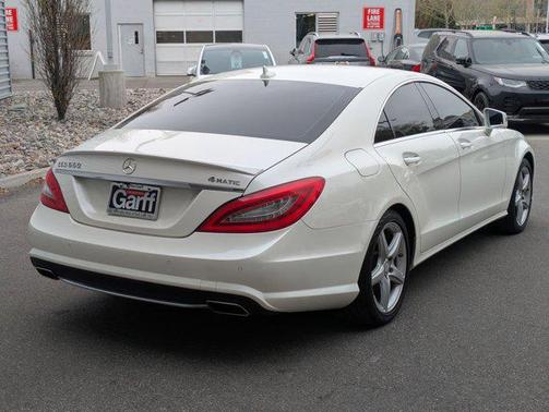Diamond White Metallic 2014 Mercedes-Benz CLS-Class CLS 550 4MATIC