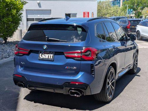 Phytonic Blue Metallic 2022 BMW X3 M40i