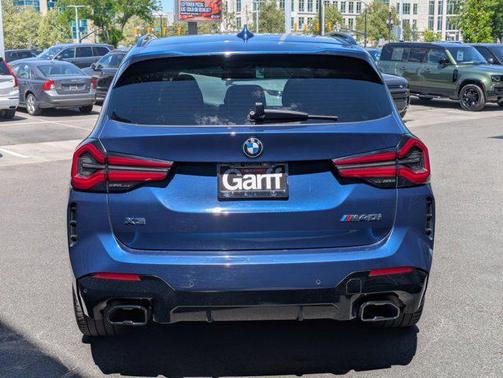 Phytonic Blue Metallic 2022 BMW X3 M40i